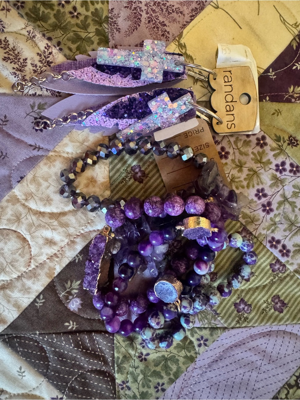 Earrings and Bracelet Set